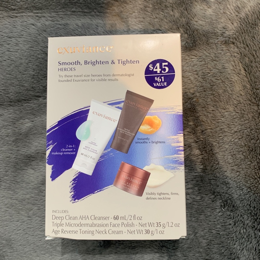 Smooth, Brighten & Tighten Skincare Travel Set